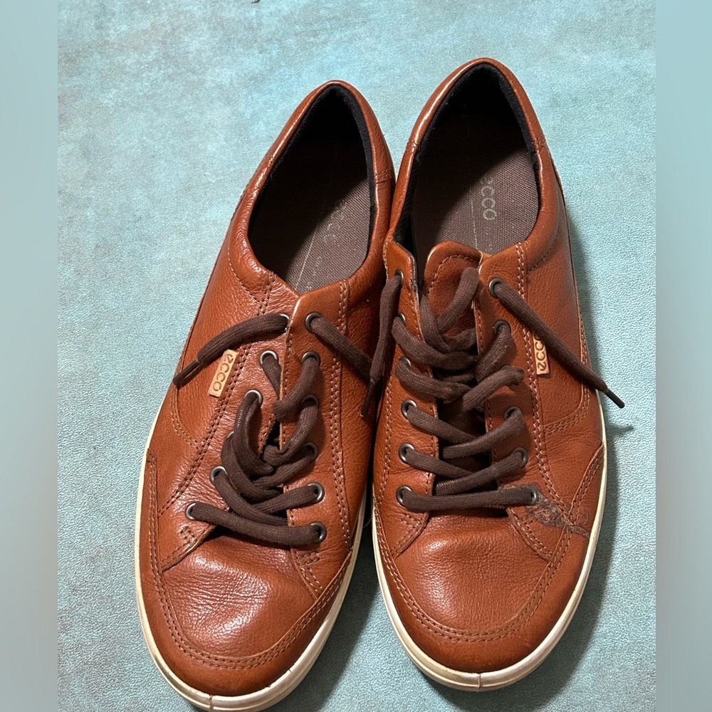 ECCO  mocasins, size 12 .